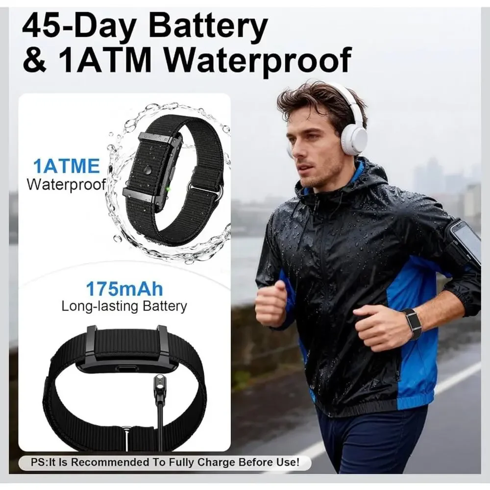 EnergyPort H29 Screenless Smart Bracelet Fitness Tracker Open Box Tested